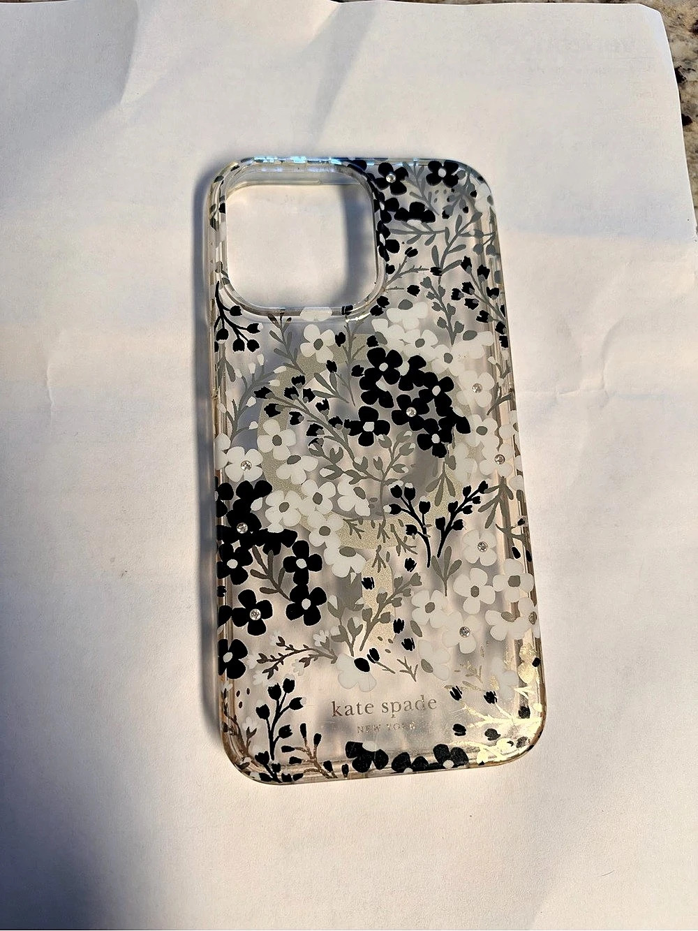 Kate Spade Floral Case iPhone 15 pro max